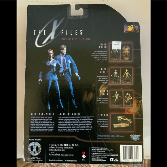 Vintage The X Files Action Figure - Picture 2 of 2